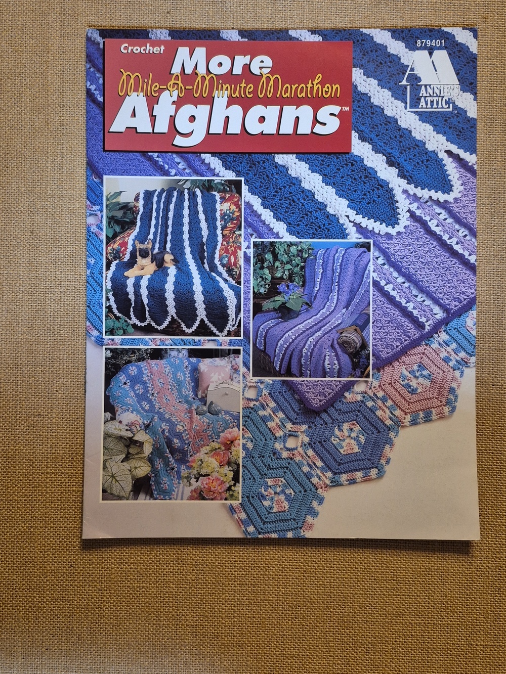 Vintage 1990's Lot Of 4 Mile-A-Minute Crochet Pattern Booklets - Picture 5 of 14